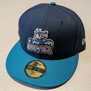 NWT Hartford Wolf Pack AHL New Era 59FIFTY 5950 Fitted Hat Cap Men's 7 3/4